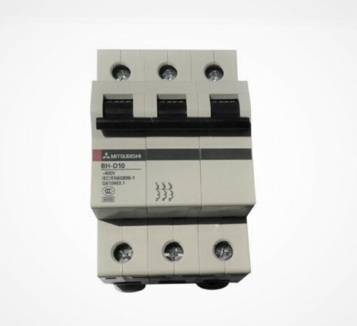MITSUBISHI ELECTRIC BH-D10 3P 6A TYPE C N