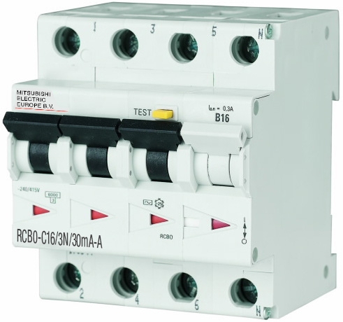 719957-RCBO-C16/3N/30mA-A